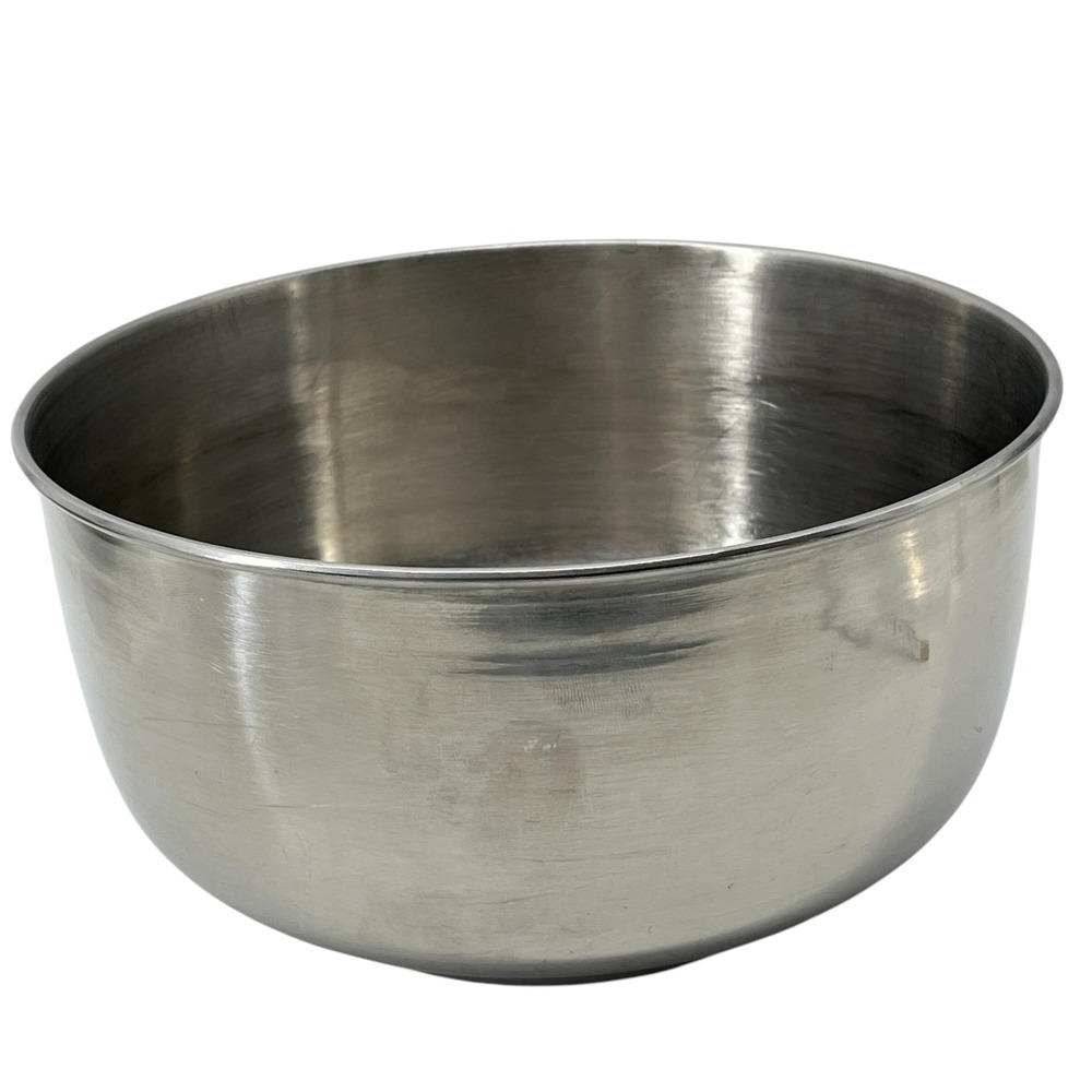 Sunbeam Mixmaster Mixer Stainless Steel Mixing Bowls Pair 4 Qt & 1.5 Qt Vintage - Picture 4 of 10